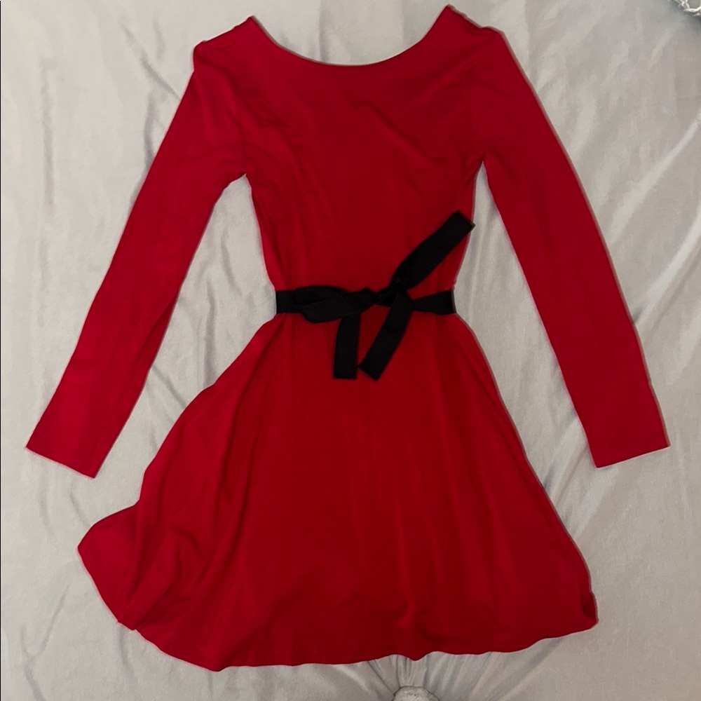 Kids Polo Ralph Lauren Red Dress with Bowling